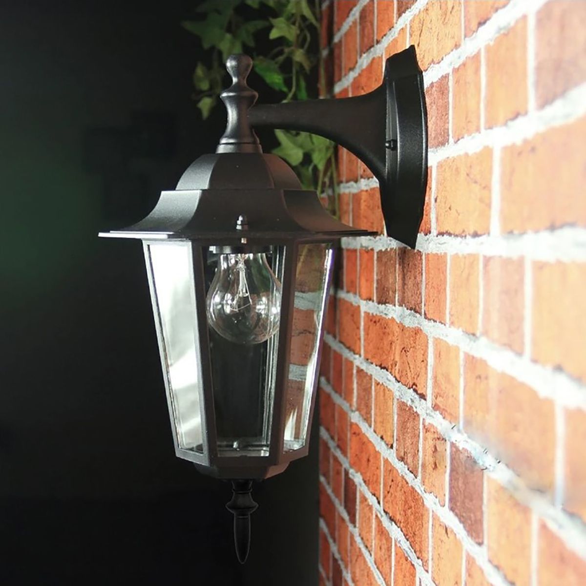 Außenwandlampe Laterne – Außenbeleuchtung mit E27-Fassung