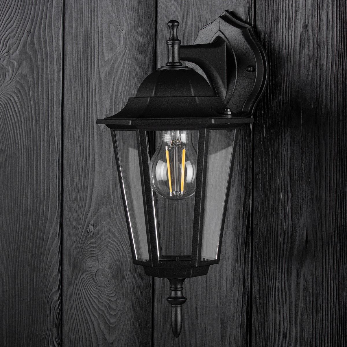 Außenwandleuchte Lantern - Fassadenbeleuchtung mit E27 Fassung