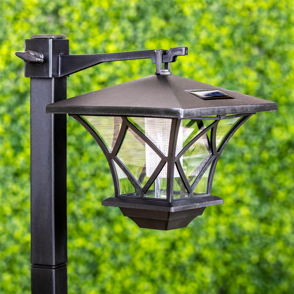 Solar-Gartenleuchte – LED-Außenlaterne – 150 cm
