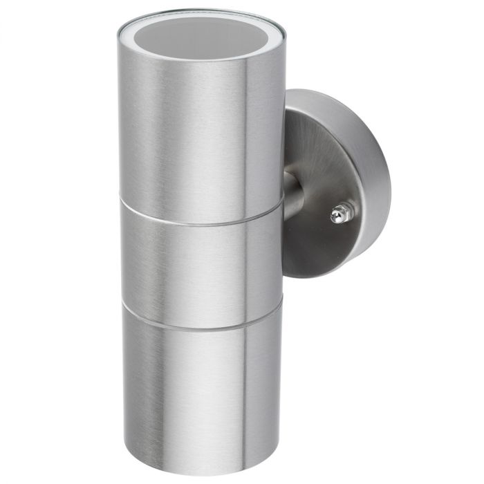 Außenwandleuchte Up & Down – Fassadenlampe mit GU10-Fassung, LED-kompatibel, IP44