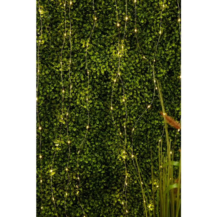 Solar-Gartenbeleuchtung – 200 LEDs – 21 m – Warmweiß 3000K – Inkl. Fernbedienung