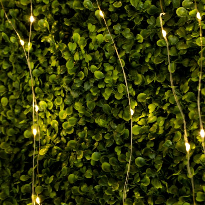 Solar-Gartenbeleuchtung – 200 LEDs – 21 m – Warmweiß 3000K – Inkl. Fernbedienung