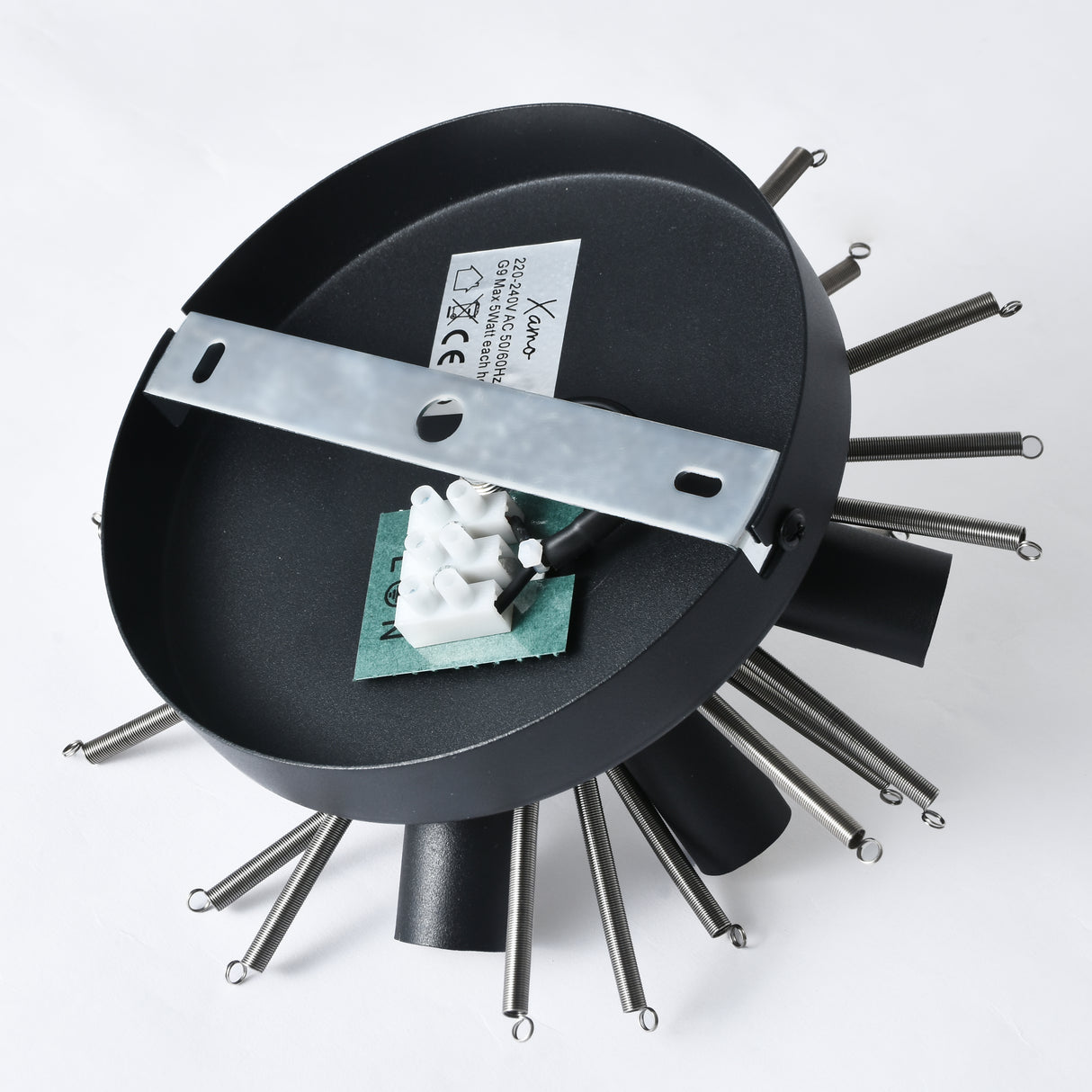 Deckenleuchte Grape – Moderne Amberglaslampe