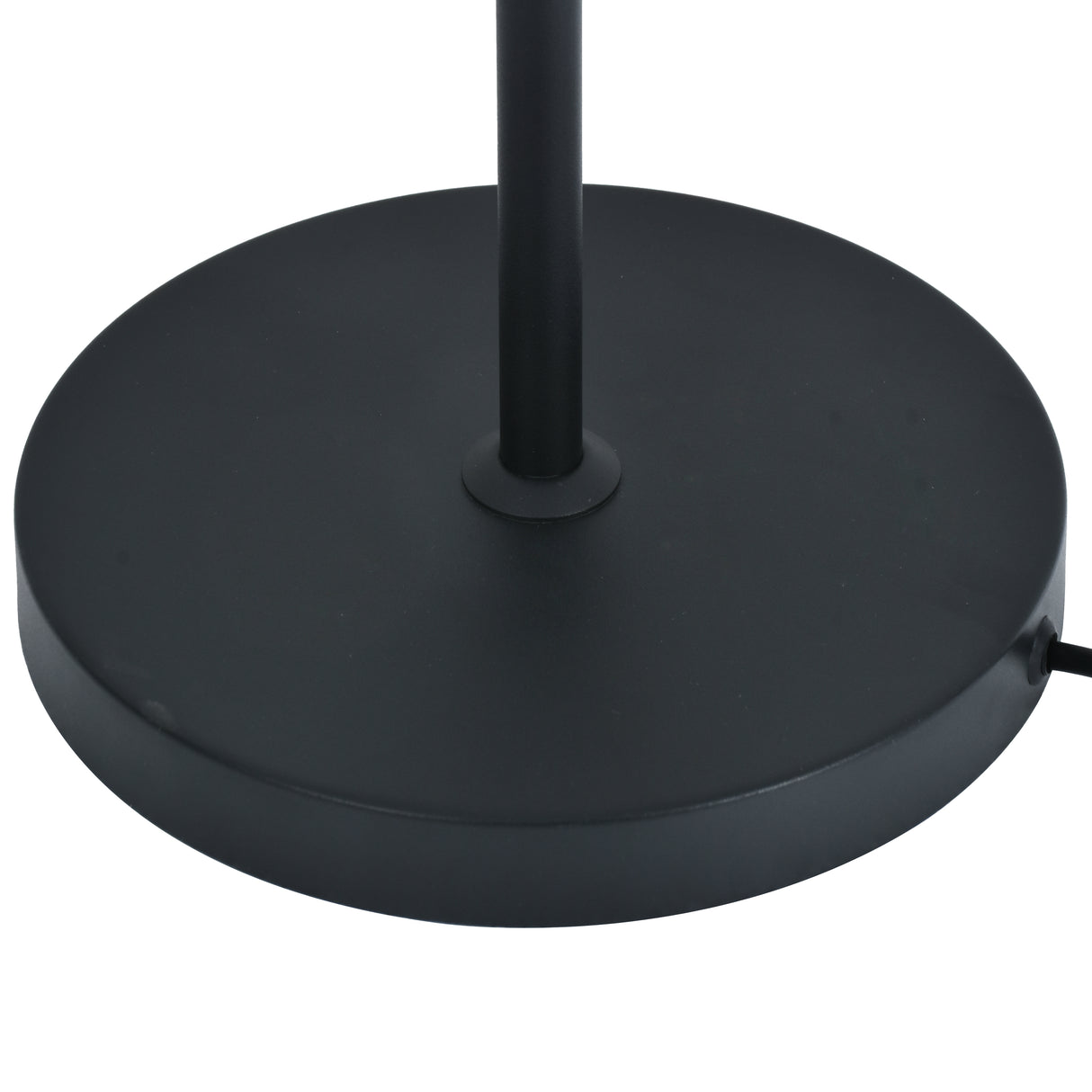 Stehleuchte Fleur - Schwarz mit Rauchglas - 3-flammig