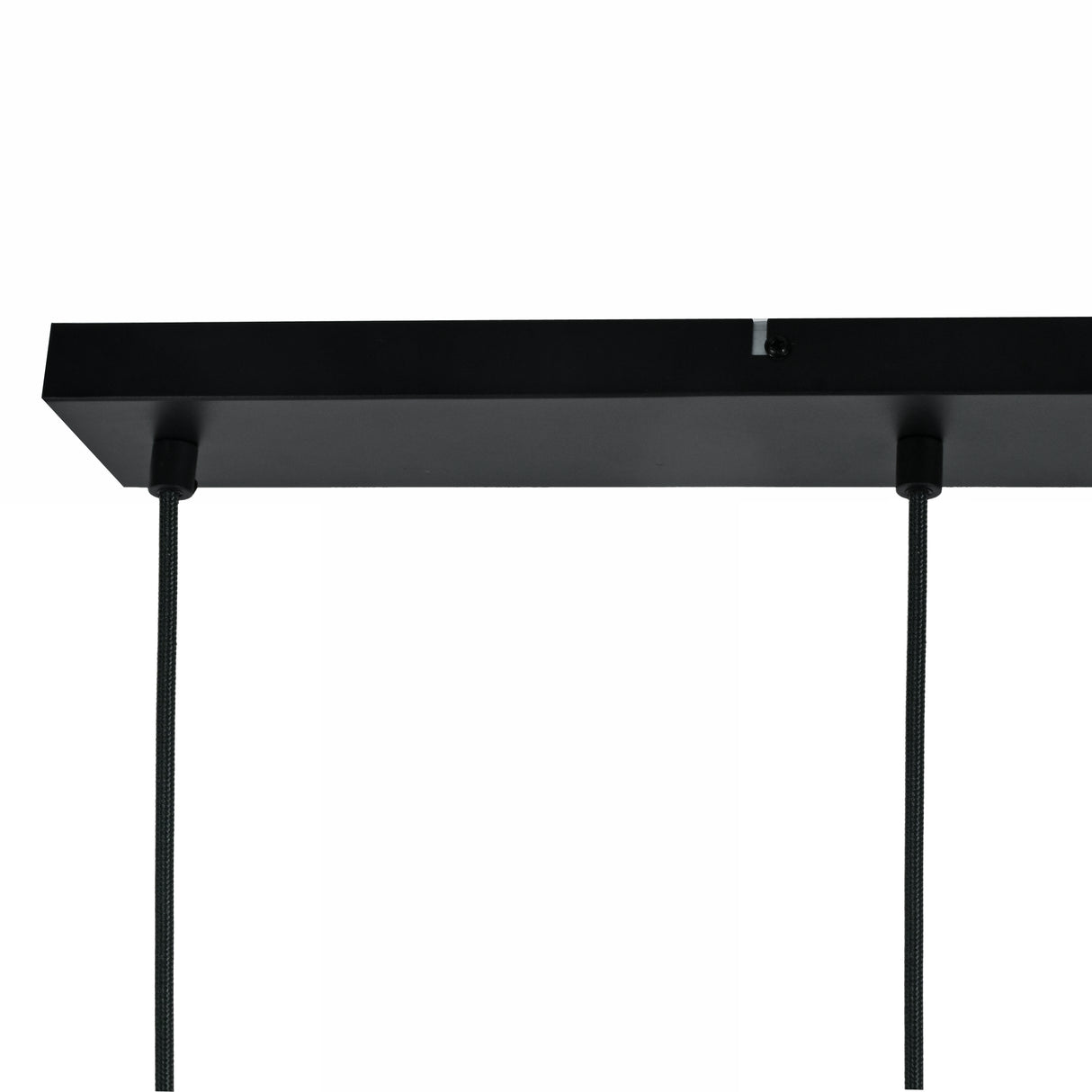 Hängelampe Noor – 5 farbige Kugeln mit Schwarz/Messing