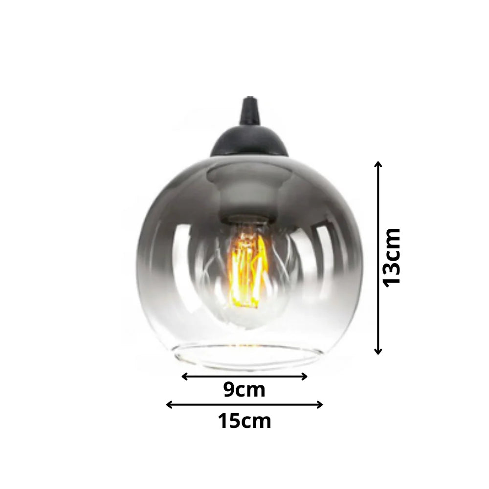 Hanglamp industrieel 3-lichts voor eettafel of woonkamer