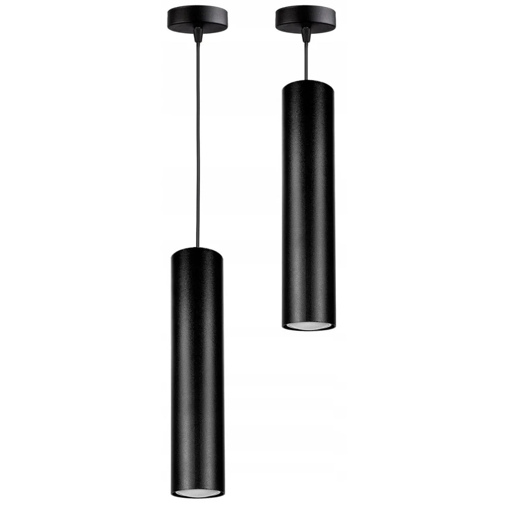hanglamp zwart industrieel E27 met open metalen kap