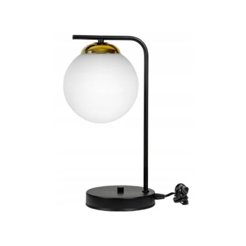 Gouden industriële tafellamp voor woonkamer of nachtkastje