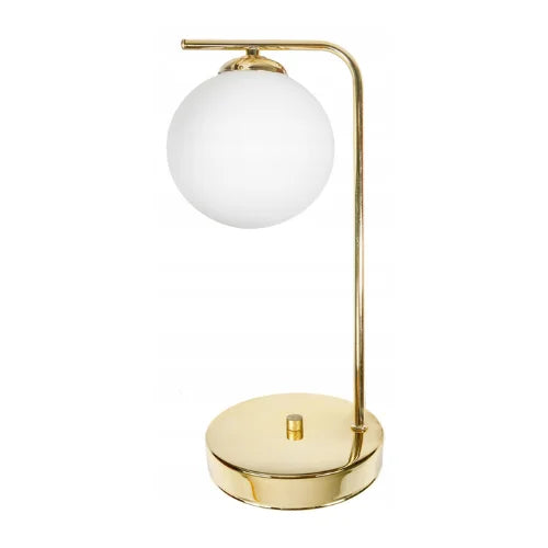 gouden industriële tafellamp met metalen kap tafellamp industrieel