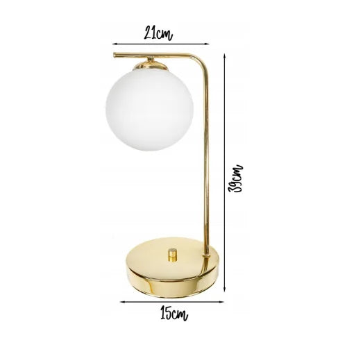 gouden industriële tafellamp met metalen kap tafellamp industrieel