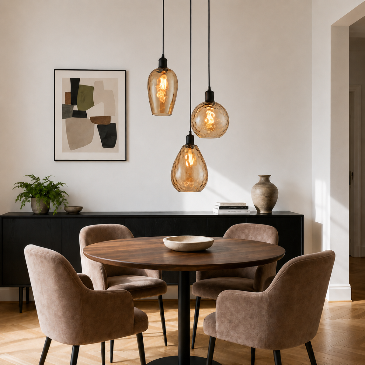 Design Hängelampe - Amber - Almira