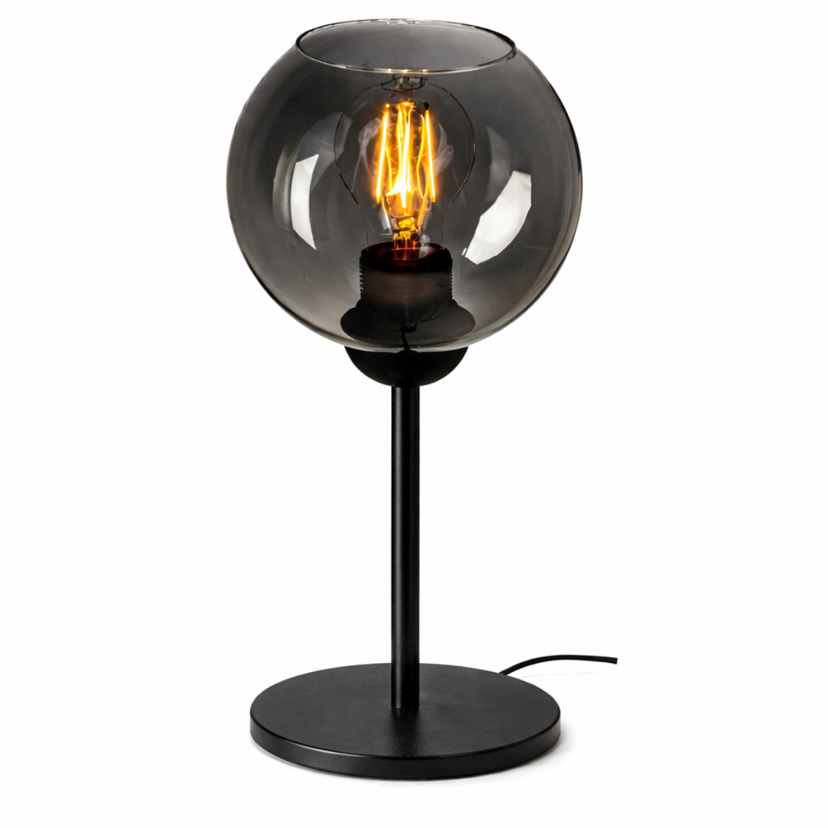 Industrielle Tischlampe „Smoke“