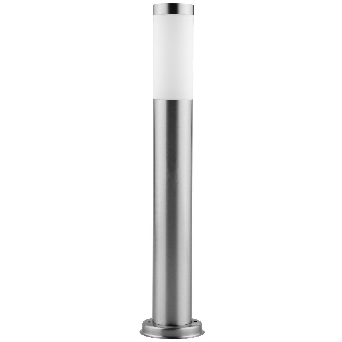 Gartenleuchte – Außenlampe aus Edelstahl – E27-Fassung – 65 cm hoch – Stehendes Modell