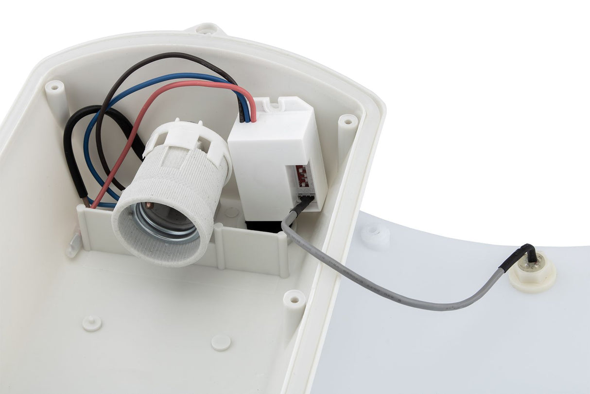 Wandleuchte mit Bewegungs- und Dämmerungssensor – E27-Fassung – Außenbereich