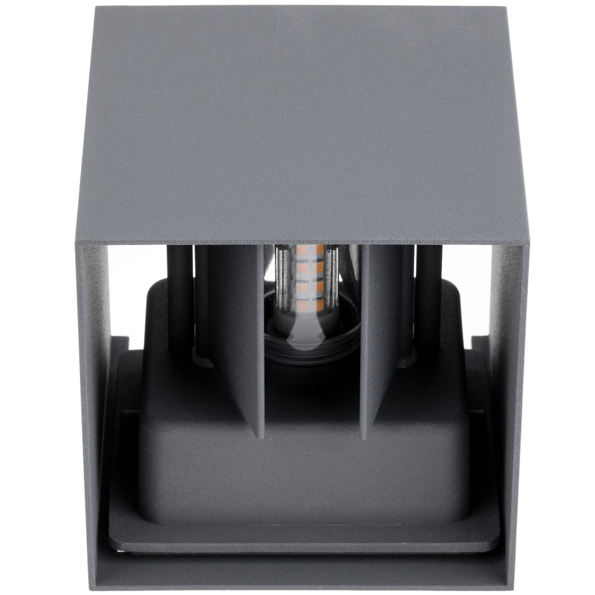LED Fassadenleuchte G9 – Up & Down Außenleuchte, Graphit