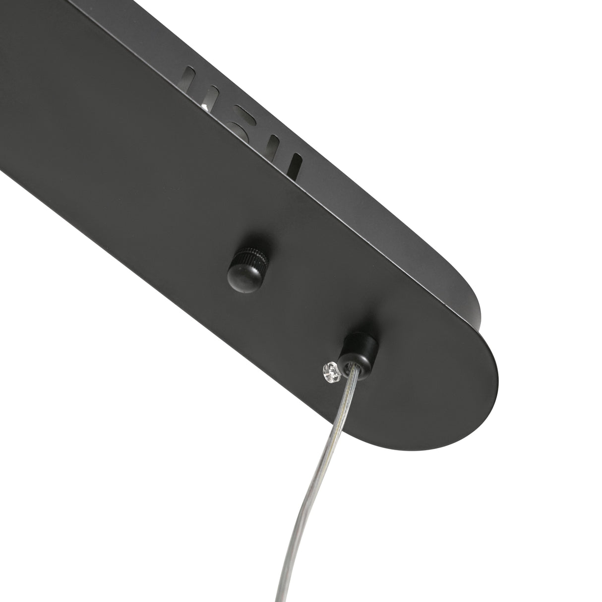 Längliche LED-Pendelleuchte Gold, wellenförmig – 3-farbig