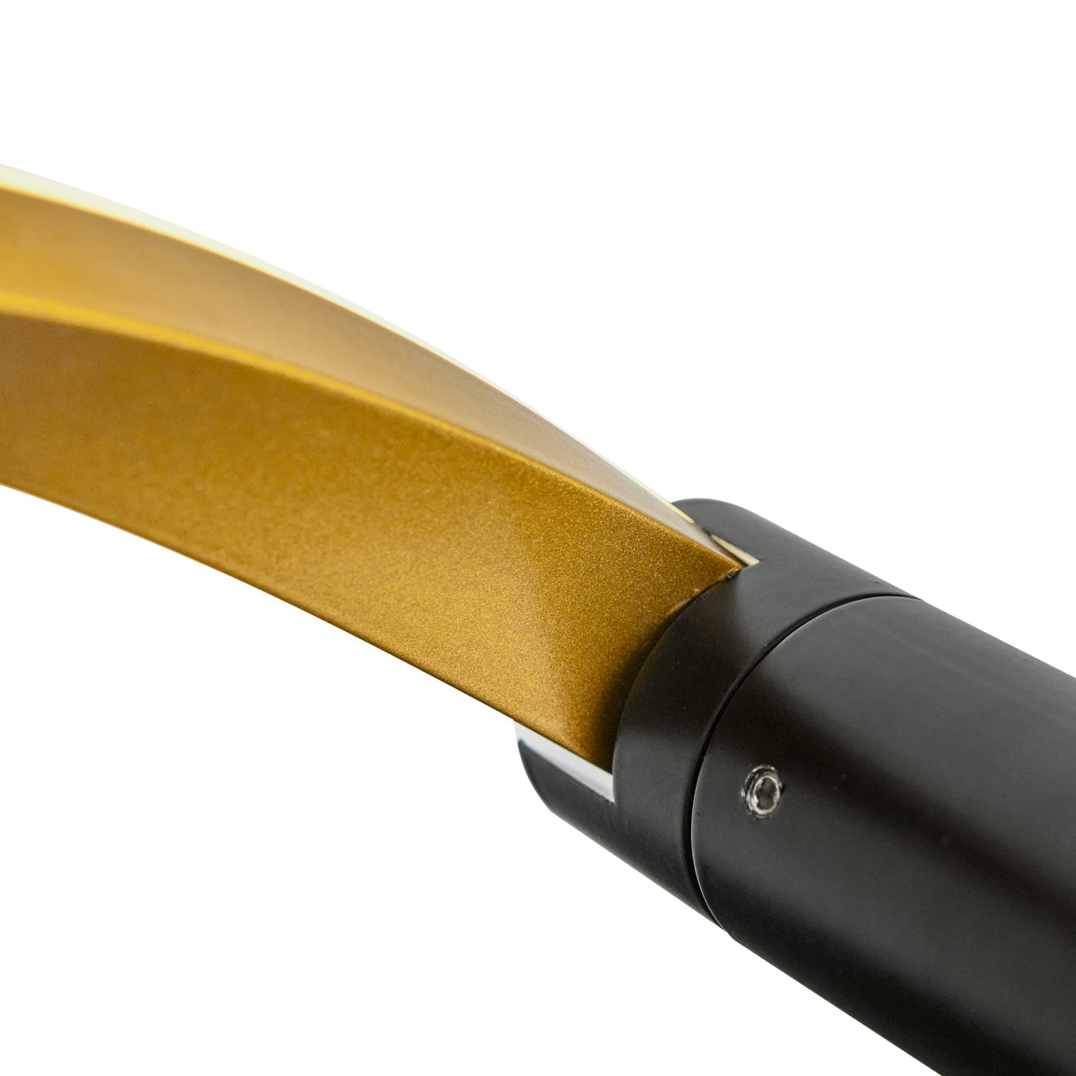 Längliche LED-Pendelleuchte Gold, wellenförmig – 3-farbig