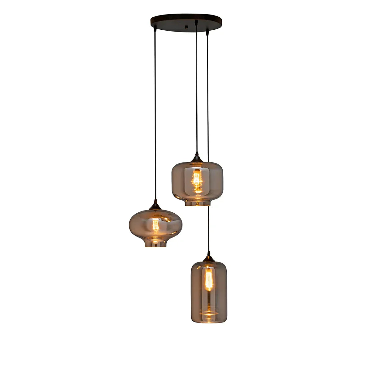 Glazen hanglampen voor een moderne look