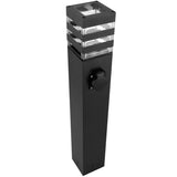 Gartenleuchte – Stehende Außenleuchte auf Pfahl – 60 cm – E27-Fassung – LED-kompatibel