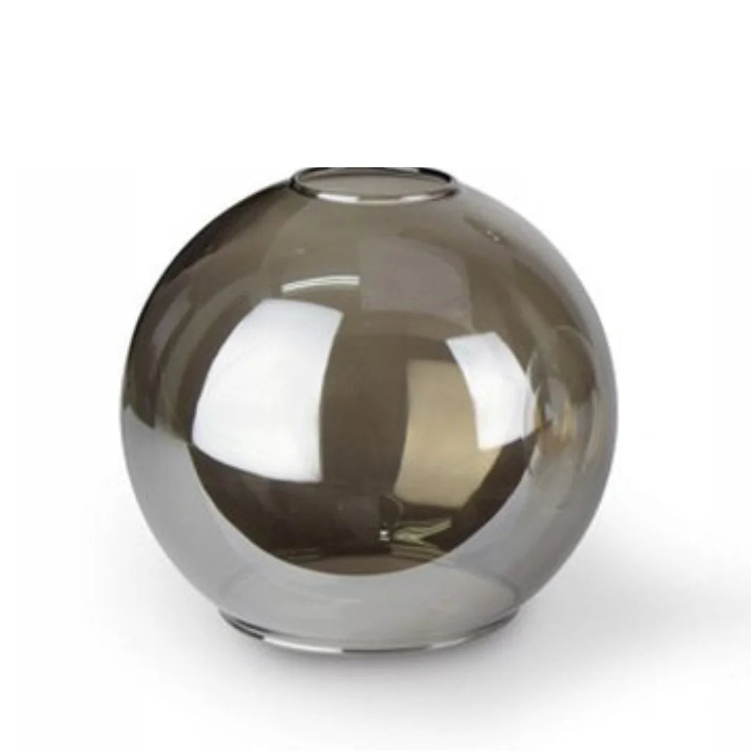 Glazen bol lamp smoke glas vervangende lampenkap