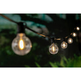 Outdoor Lichterkette 15,2m – 30x LED Kugeln 3000K mit Fernbedienung