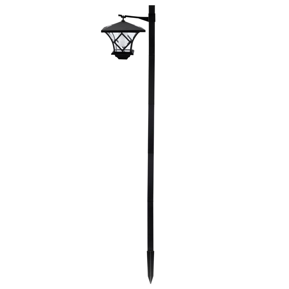 Solar-Gartenleuchte – LED-Außenlaterne – 150 cm