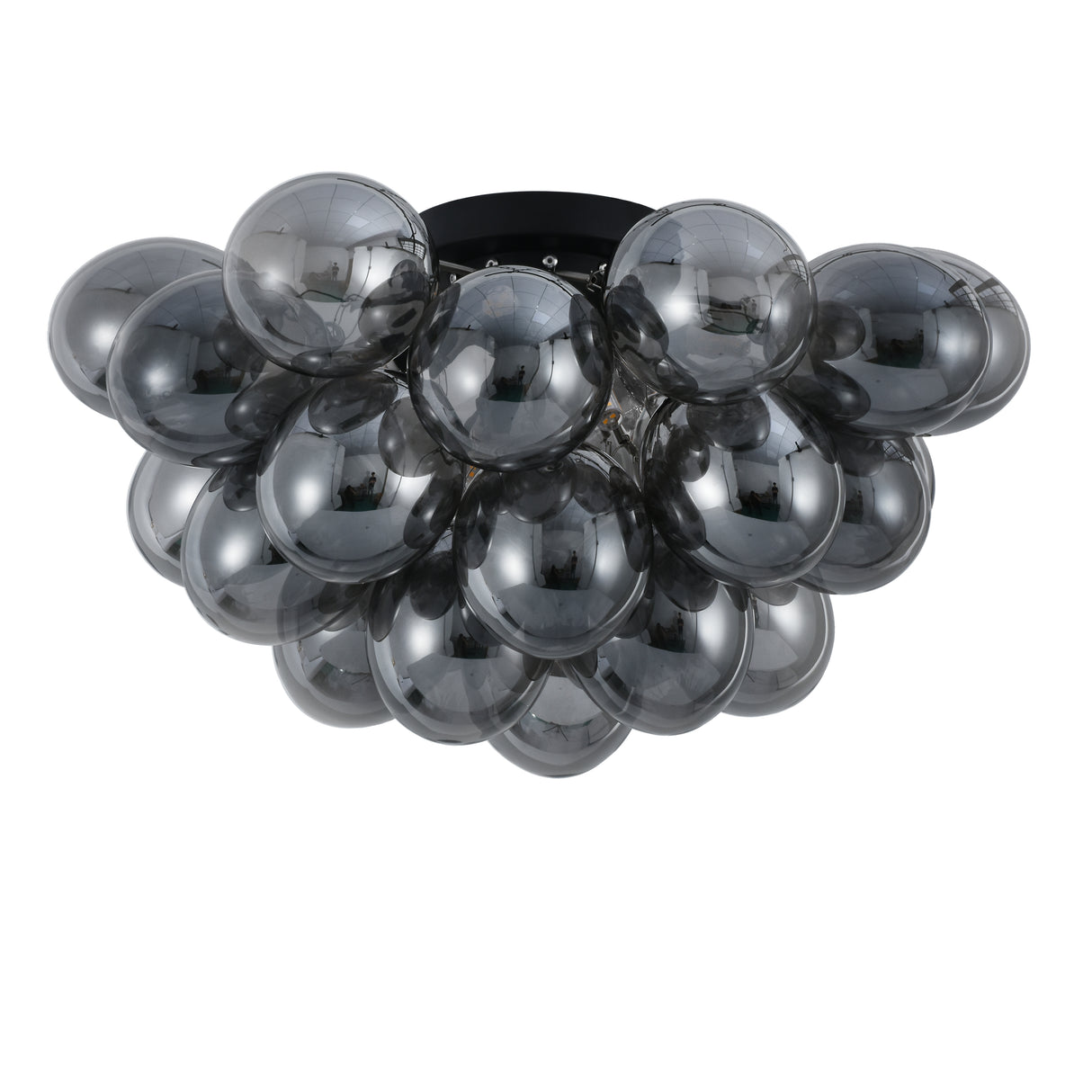 Deckenleuchte Grape – Moderne Rauchglaslampe