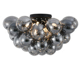 Deckenleuchte Grape – Moderne Amberglaslampe