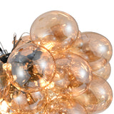 Hängelampe Grape – Moderne Amberglas-Lampe