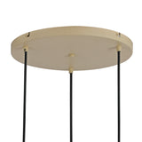 Pendelleuchte - Beige - 3-flammig - Wohnzimmer - Esszimmer - Nova