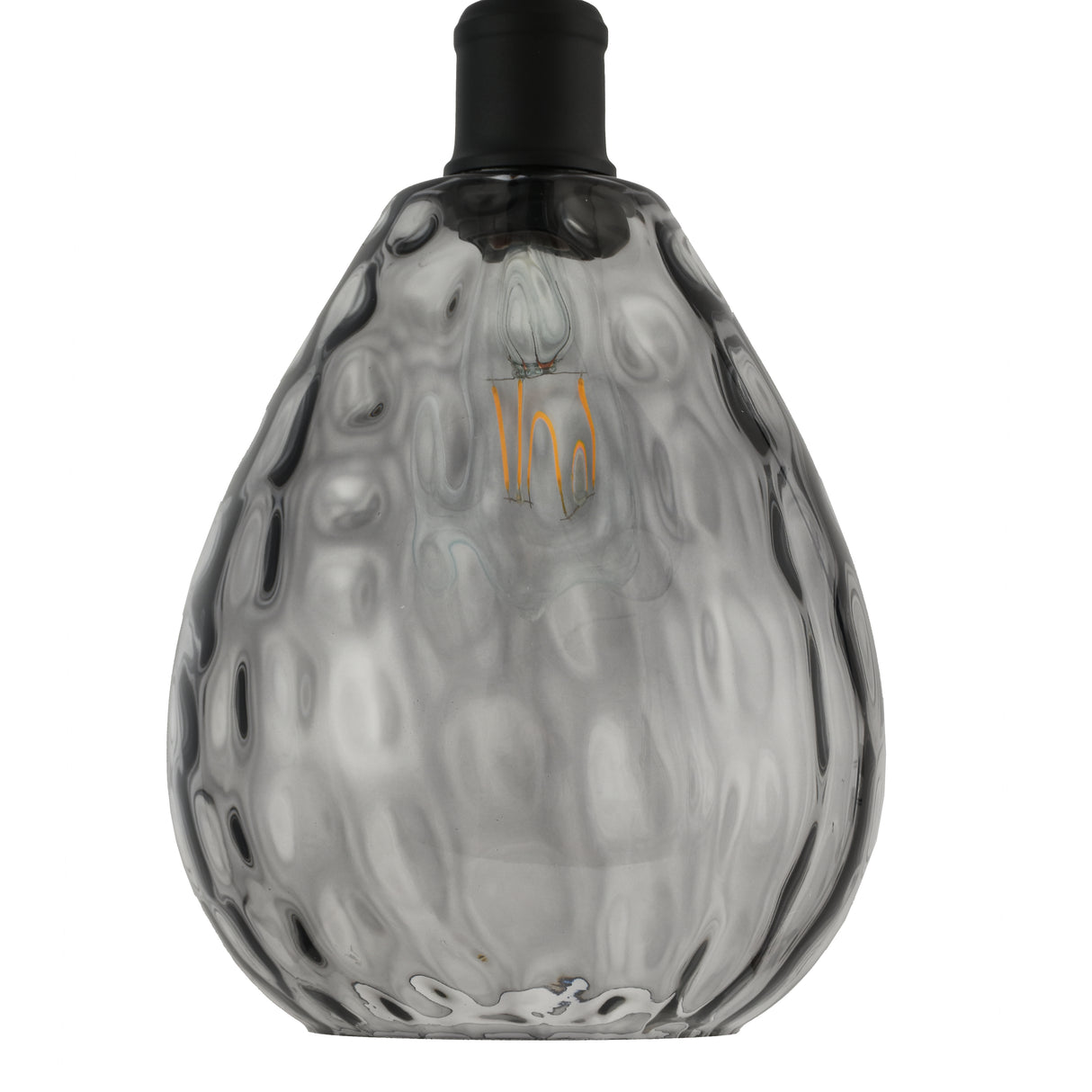 smoke glas hanglamp detail