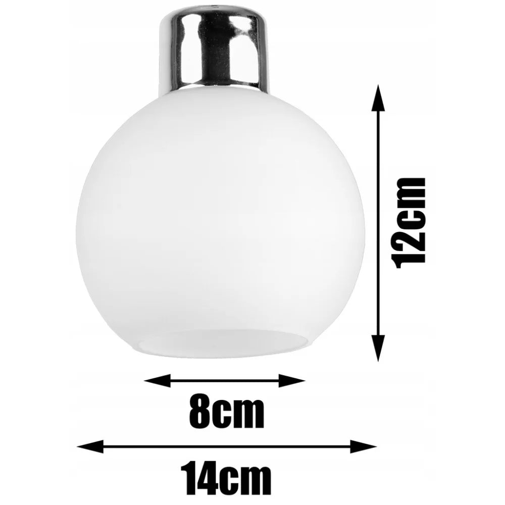 plafondlamp wit met drie moderne witte lampenkappen