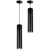 hanglamp zwart industrieel E27 met open metalen kap