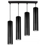 Hanglamp zwart industrieel boven eettafel Ironglow
