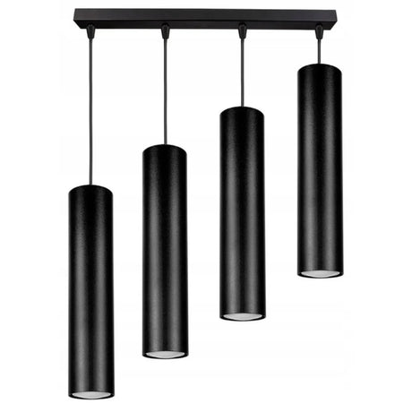 Hanglamp zwart industrieel boven eettafel Ironglow