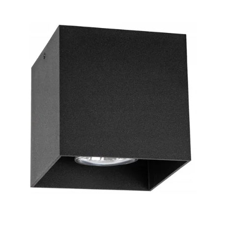 wandlamp zwart industrieel voor binnen met gericht downlight
