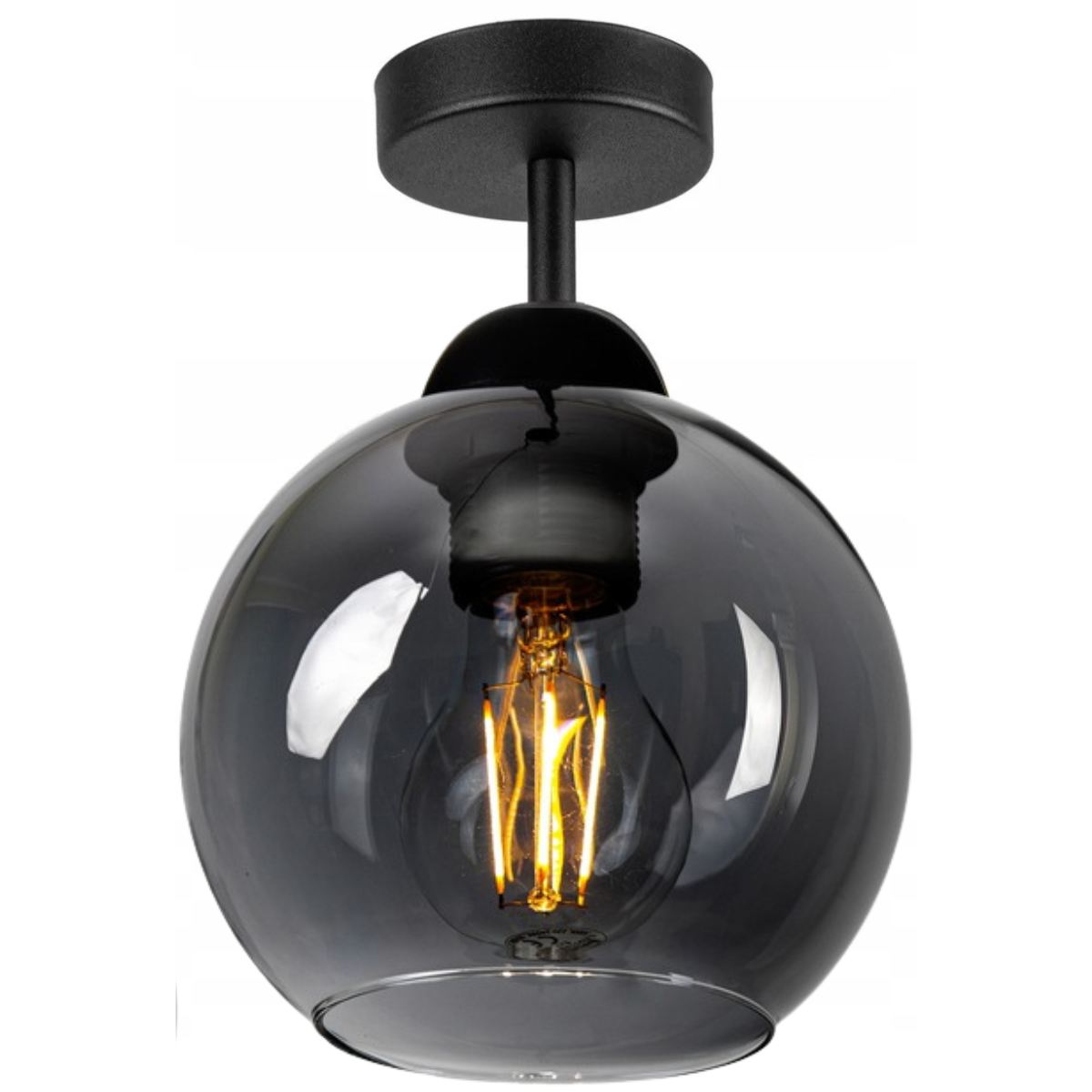 Deckenleuchte Industrial Fade Glass