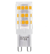 Set mit 5 G9 LED-Lampen – 3-Stufen, 3W, 250 lm, warmweiß 2700K