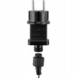 Garten-LED-Lichterkette 16 m – 100 warmweiße LEDs (3000K)