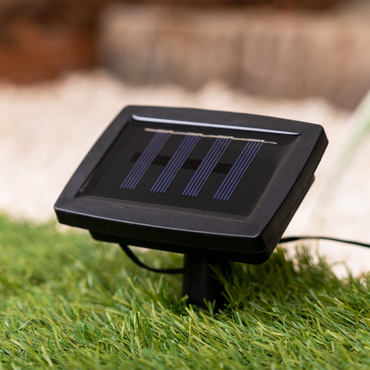 Gartenlichterkette – 100 LED-Kugeln – 21,8 m – Warmweiß 3000K – Dekorativ & Wetterfest
