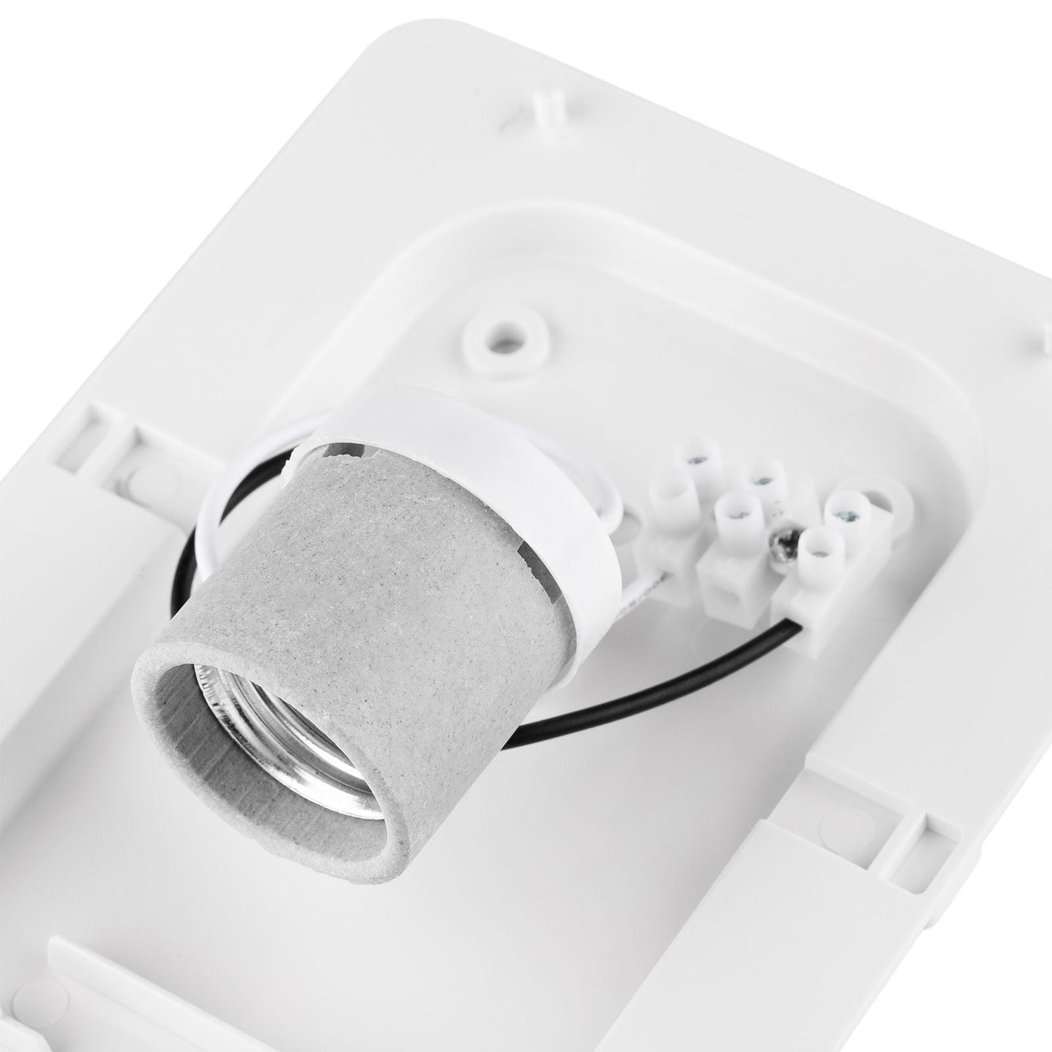 LED-Gartenwandleuchte 35 cm – Außenbeleuchtung mit E27-Fassung