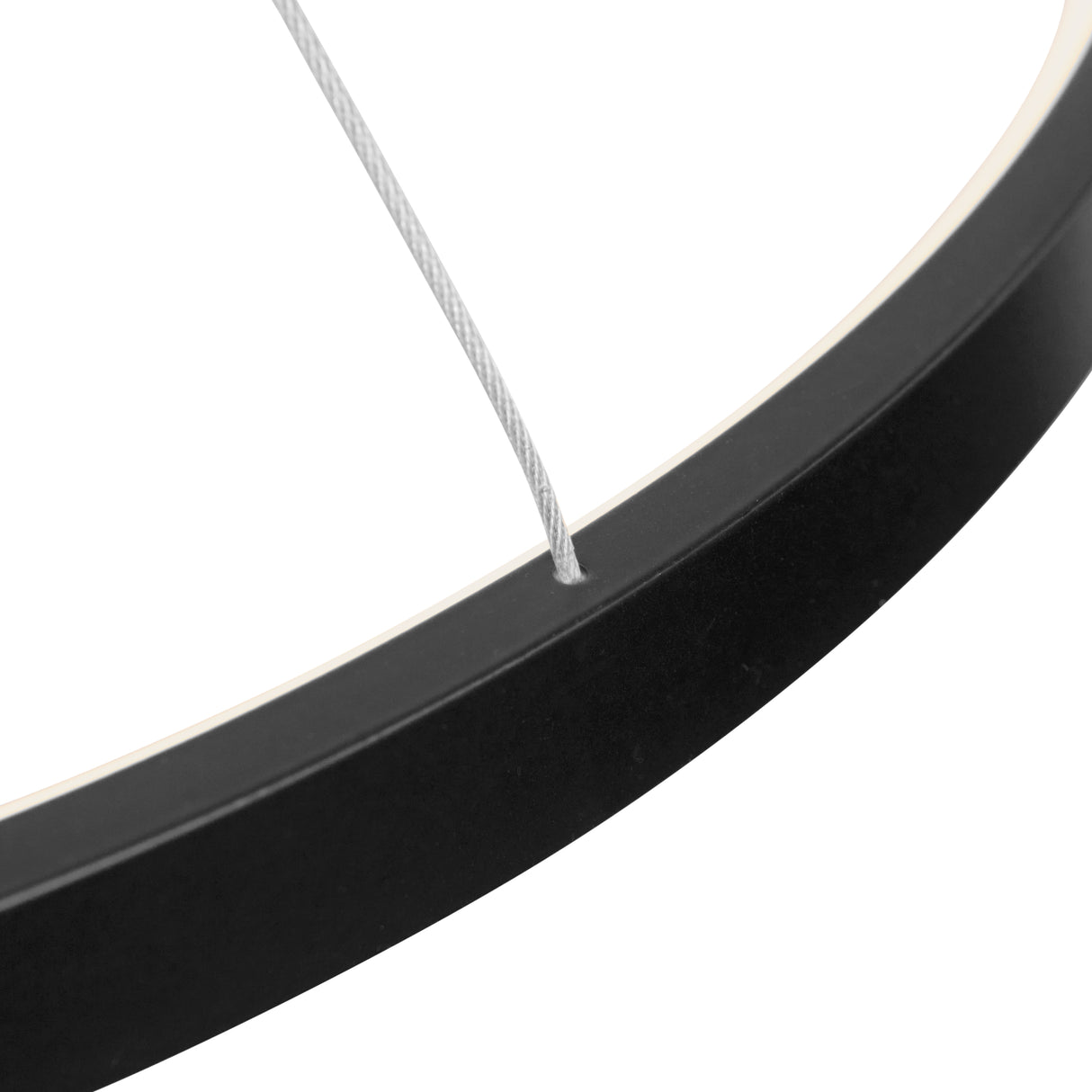 Design Pendelleuchte Schwarz – Dimmbar LED – Drei Ringe – Höhenverstellbar – Esszimmer – Wohnzimmer